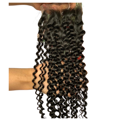 Raw Cambodian Natural Curly 5x5 HD
