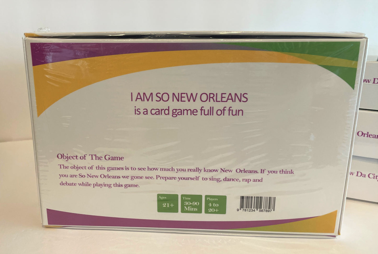 I Am So New Orleans Card Game