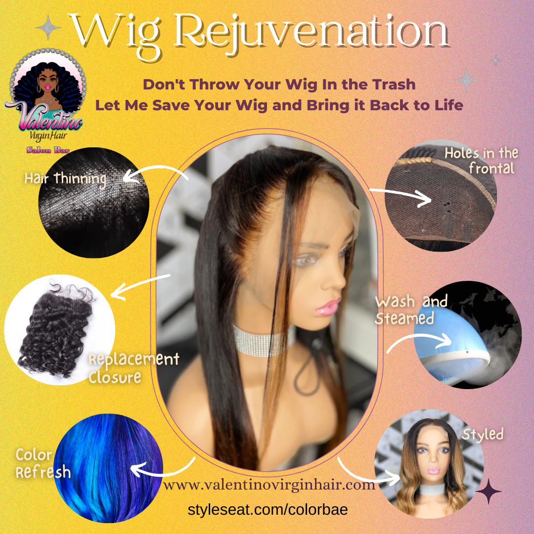 Wig Laundry Rejuvenation Service